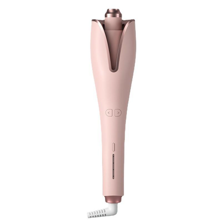 Professional Tulip Anti-Scald Automatic Rotating Hair Curler in Dusty Rose Pink