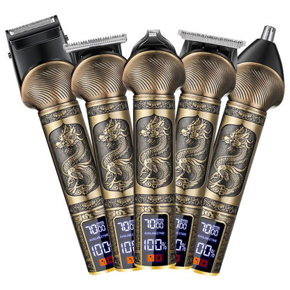 T10 Ultra-Pro 5-in-1 Multifunctional Grooming Kit (Dual Smart LED Display Series - 2 Styles)