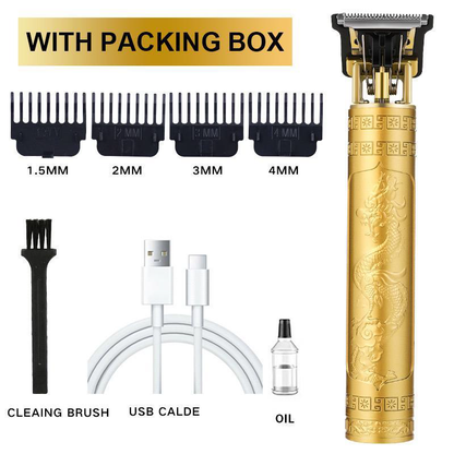 T9 Cordless Hair Trimmer - Gold Buddha