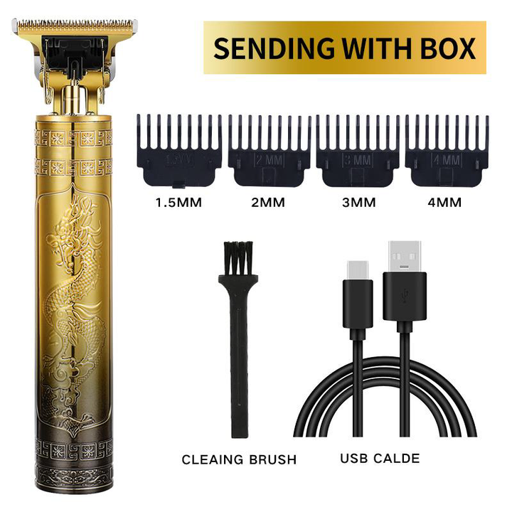 T9 Cordless Hair Trimmer - Two-Tone Gold Dragon