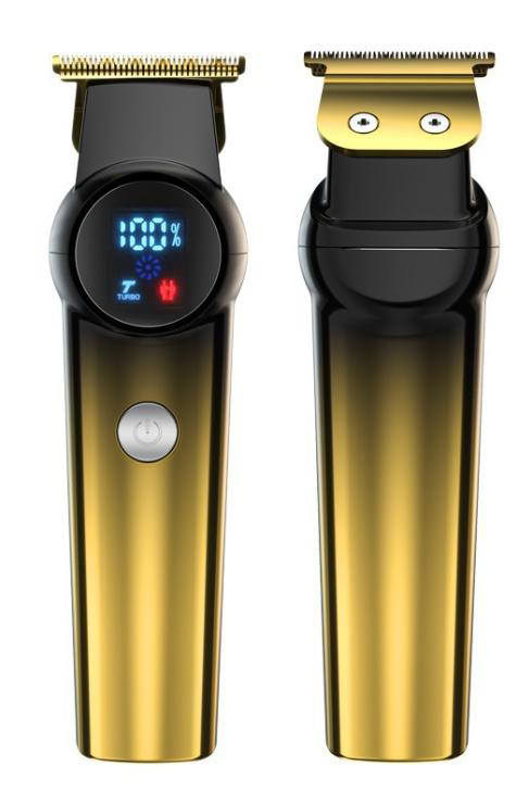 9017 Professional Cordless Hair Trimmer - Black and Gold Ombre