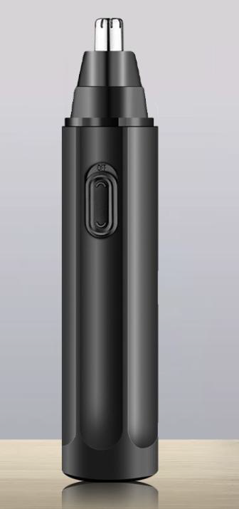 Professional Electric Nose and Ear Hair Trimmer in Matte Black
