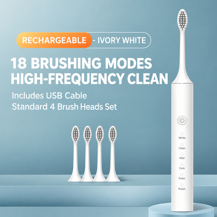 X5 Rechargeable Sonic Electric Toothbrush Specification in English